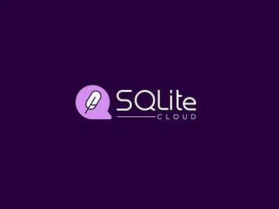 SQLite logo design animation branding creative logo design graphic design illustration logo logo design minimalist logo modern logo