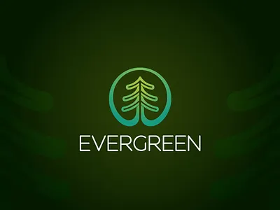 Evergreen logo design brand guidelines branding creative logo graphic design logo logo design minimalist logo modern logo timeless logo