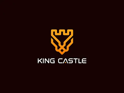 King Castle logo branding graphic design logo design meaningful logo minimalist logo modern logo