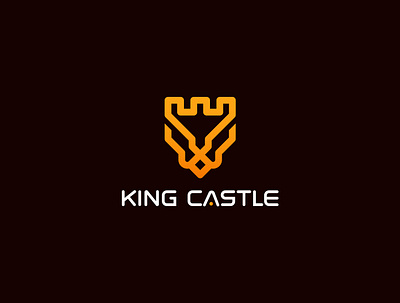 King Castle logo branding graphic design logo design meaningful logo minimalist logo modern logo