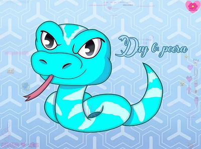 Week of snakes Day 6: poera art post art tag digital art drawing fan art illustration snakes week challenger
