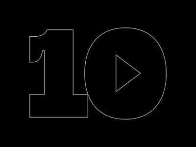 Blog Post Illustration Work-in-Progress 10 design flat graphic graphic design illustration media number numeral play simple wip work in progress