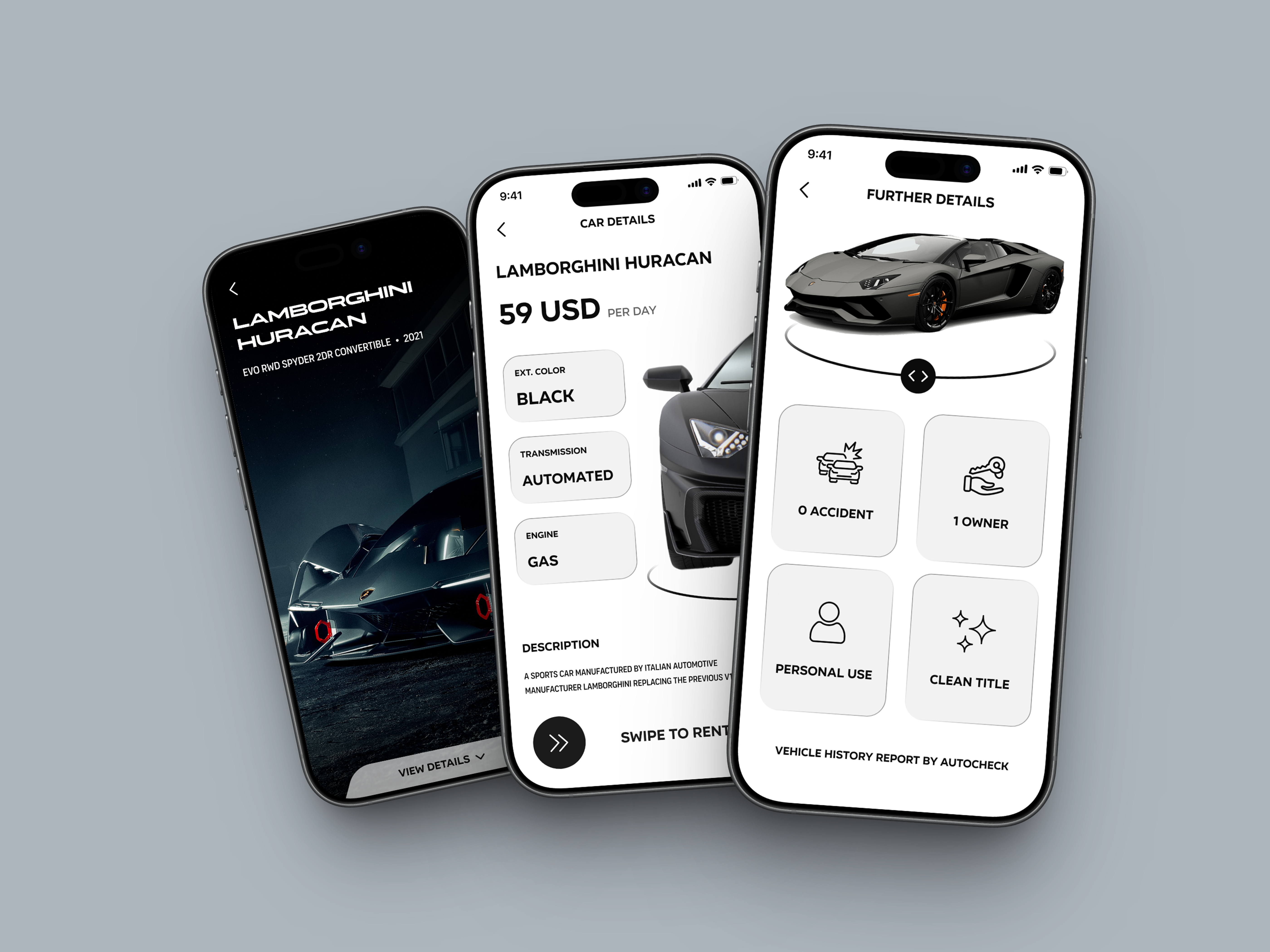 Car Rental App – Luxury Car Booking UI Design app design automotive ui car booking car hire car rental app design interface luxury car mobile app design rental app rental car ui ui design ux design vehicle app