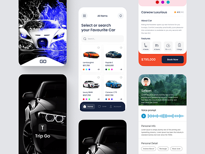 Car travel app concept adventure app app design booking car travel interface mobile app mobile app design mobile ui tour tourism tourist travel travel agency travel app trip ui uiux ux vacation