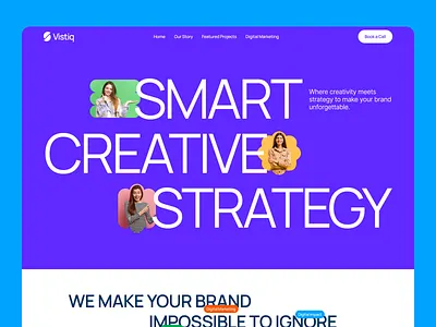 Creative Studio Website Design | Creative Agency Landing Page UI agency redesign branding business website concept colorful web design creative agency landing creative agency website creative portfolio layout creative web design design studio digital marketing website dribbble popular framer marketing agency design modern branding site modern web design smooth animation studio webflow website hero section website redesign