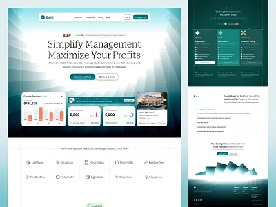 Build | SaaS Landing Page | UI/UX Design clean ui design focotik landing page landing page design landing page ui management management landingpage saas saas landing page ui ui design ui ux design web ui website website design website ui