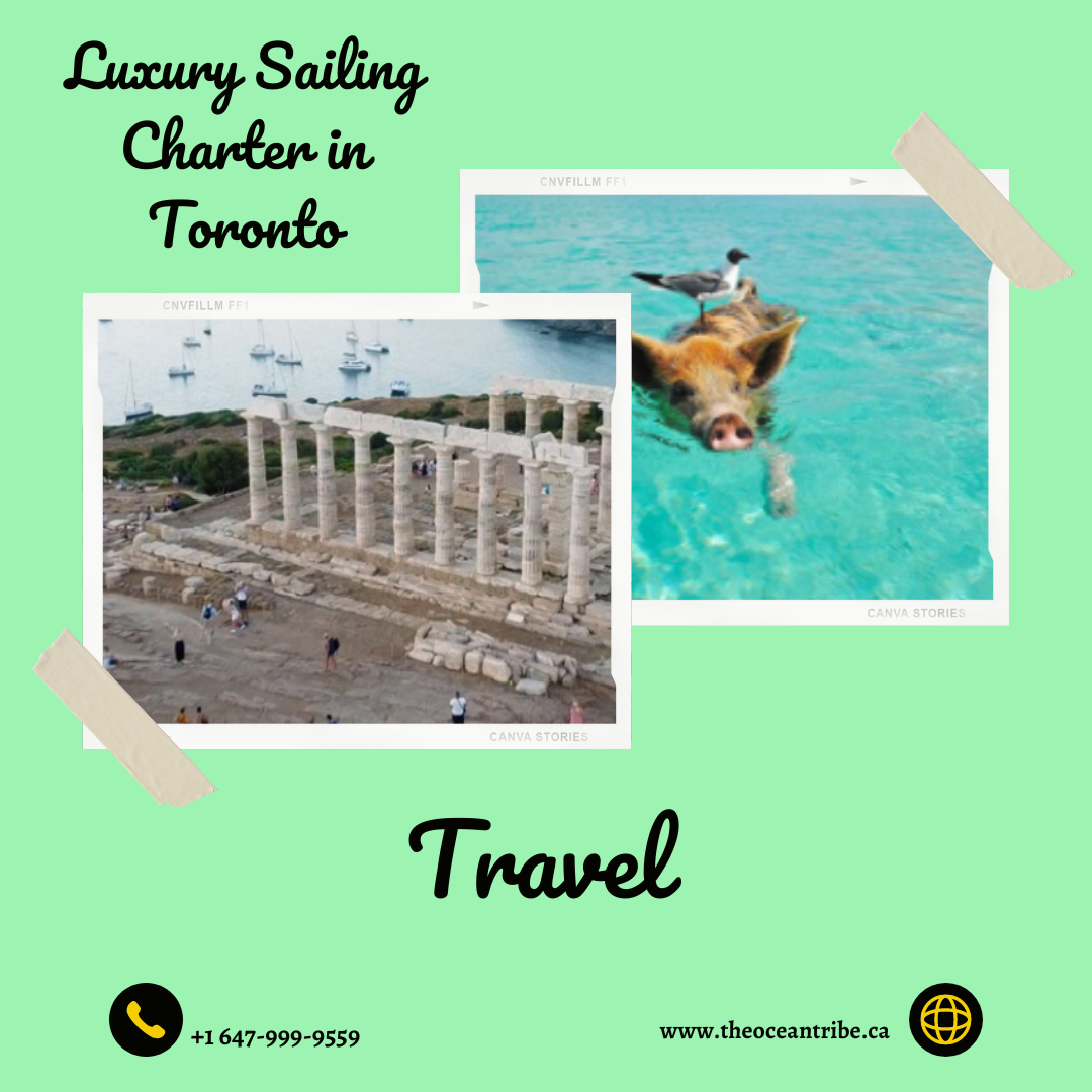 Luxury Sailing Charter in Toronto by The Ocean Tribe on Dribbble