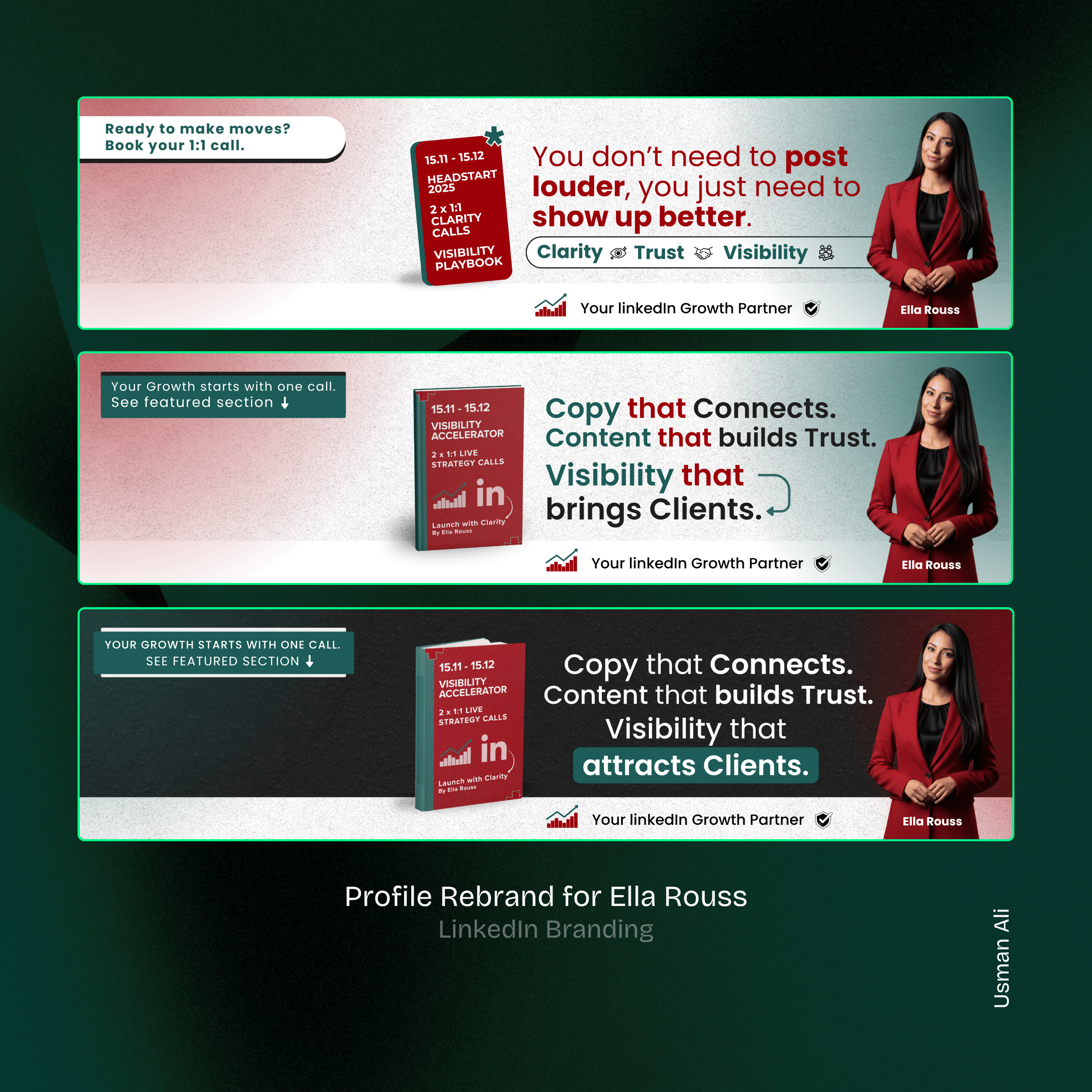 Example of Linked In Personal Brand   Profile Revamp