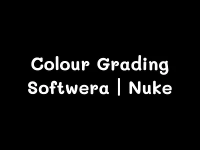 VFX Compositing | Roto & Text Integration colour nuke