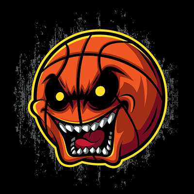 Basketball Mascot Character Illustration esport graphic design illustration logo mascot vector