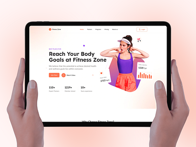 Modern Gym & Fitness Website UI/UX Design clean design figma design fitness app fitness website freelance designer gym website health app landing page landing page design modern ui product design responsive design shasanko creations sports uiuxdesign web design web ui website website redesign wellness website