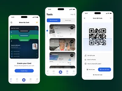 Card Create App Ui Design app app design app development card card app design mobile app modern app scan scanner app ui design wallet wallet app