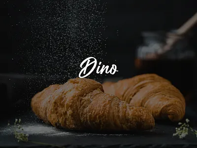 Dino Café — Logo & Visual Identity bakery brand design brand for sale brand identity branding cafe cafe logo coffee coffee bar coffee branding coffee shop coffee shop logo drink graphic design logo design logo for sale packaging packaging design visual identity wordmark
