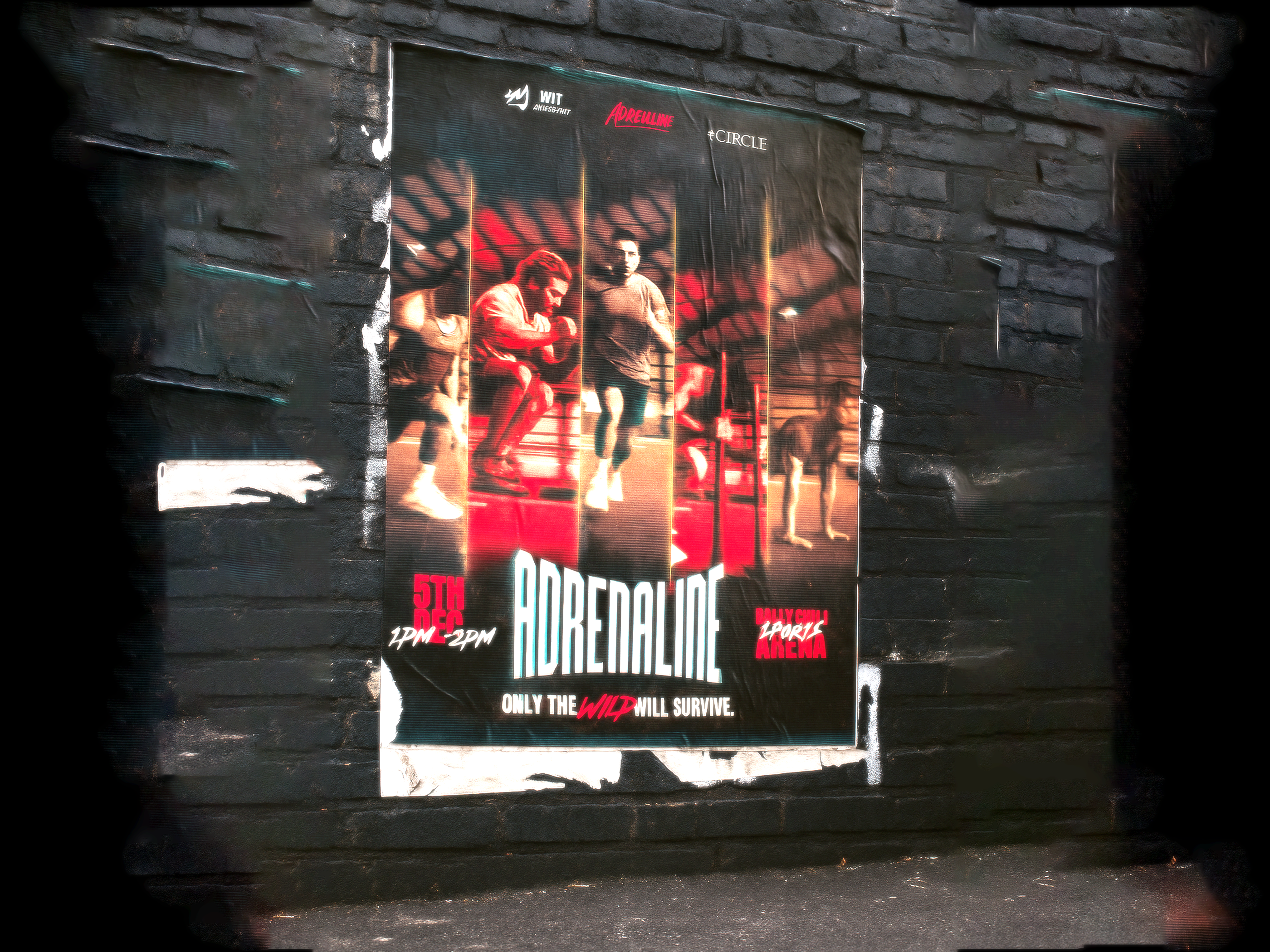 Poster Design | Sports Poster | Adrenaline | Event Poster athlete athletic design design inspiration energy fitness branding graphic design graphic design inspiration gym gym poster high energy poster poster design sports sports design sports poster sprint