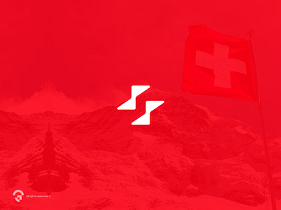 Minimalist Logo Proposal for Swisslab bold branding clean coreldraw design geometric graphic design iconic logo minimalist modern strong