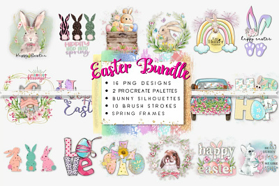 Easter Sublimation Bundle design graphic design