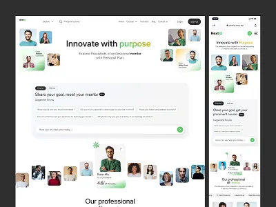 AI E-l ailearning aimentor digitaleducation edtech educationapp elearningplatform findmentor learningwithai mentorship onlinelearning personalizedlearning saasdesign skillgrowth uxuidesign