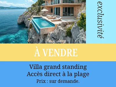 promotion vente de biens mobiliers graphic design