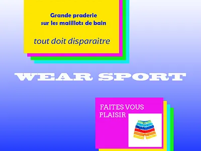 promotion ventes de vêtements 1 graphic design