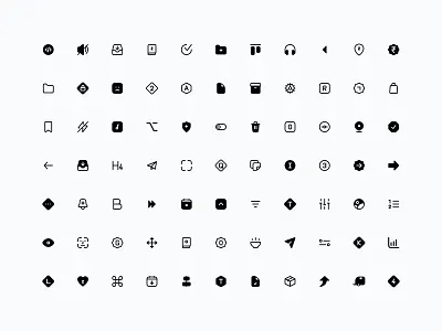 MynaUI Icons 🎉 design icon icons minimal saas ui web design