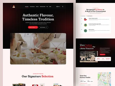 Grewssener — Food Brand Website Design convenience design food food brand food ui food website interaction landing page nutrion ui snacks ui ux web design website website development