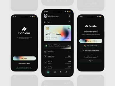 Fintech App UI app app design crm finance finance app fintech fintech app graphic design home investment log out login mobile app money payment saas sign up ui ux wallet