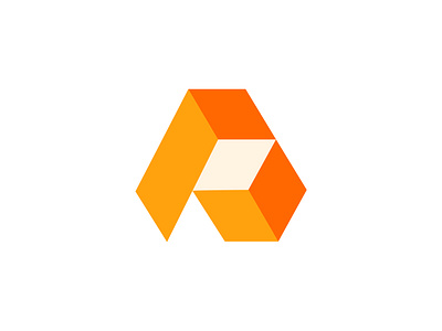 a letter logo design with 3d cube symbol 3d a letter logo branding cube electrical logo illustration letter a logo logo logo design symbol