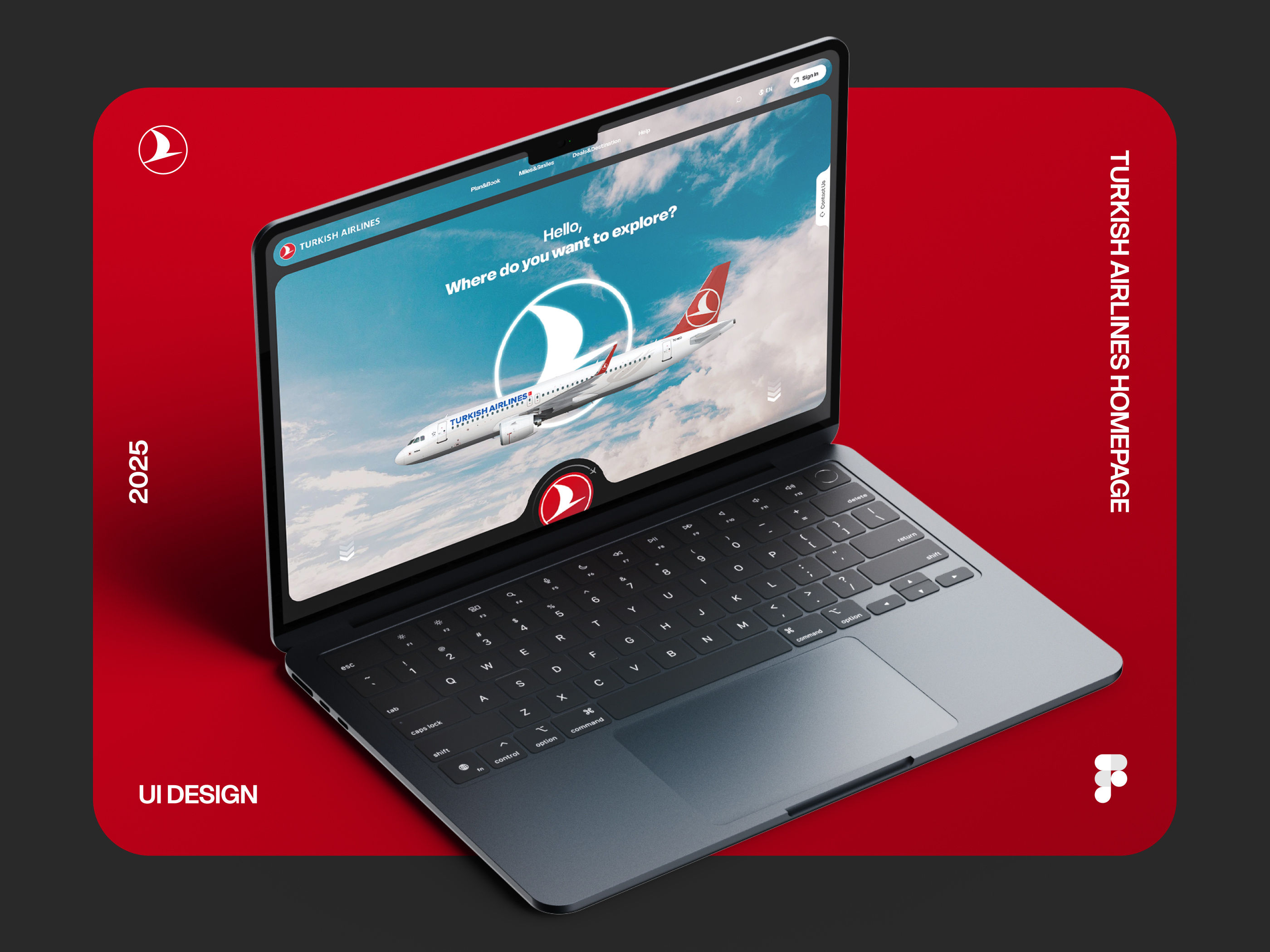 Turkish Airlines Homepage | Website Redesign flight flight website graphic design homepage ticket travel turkish airlines ui ui design uiux user interface web design website website design