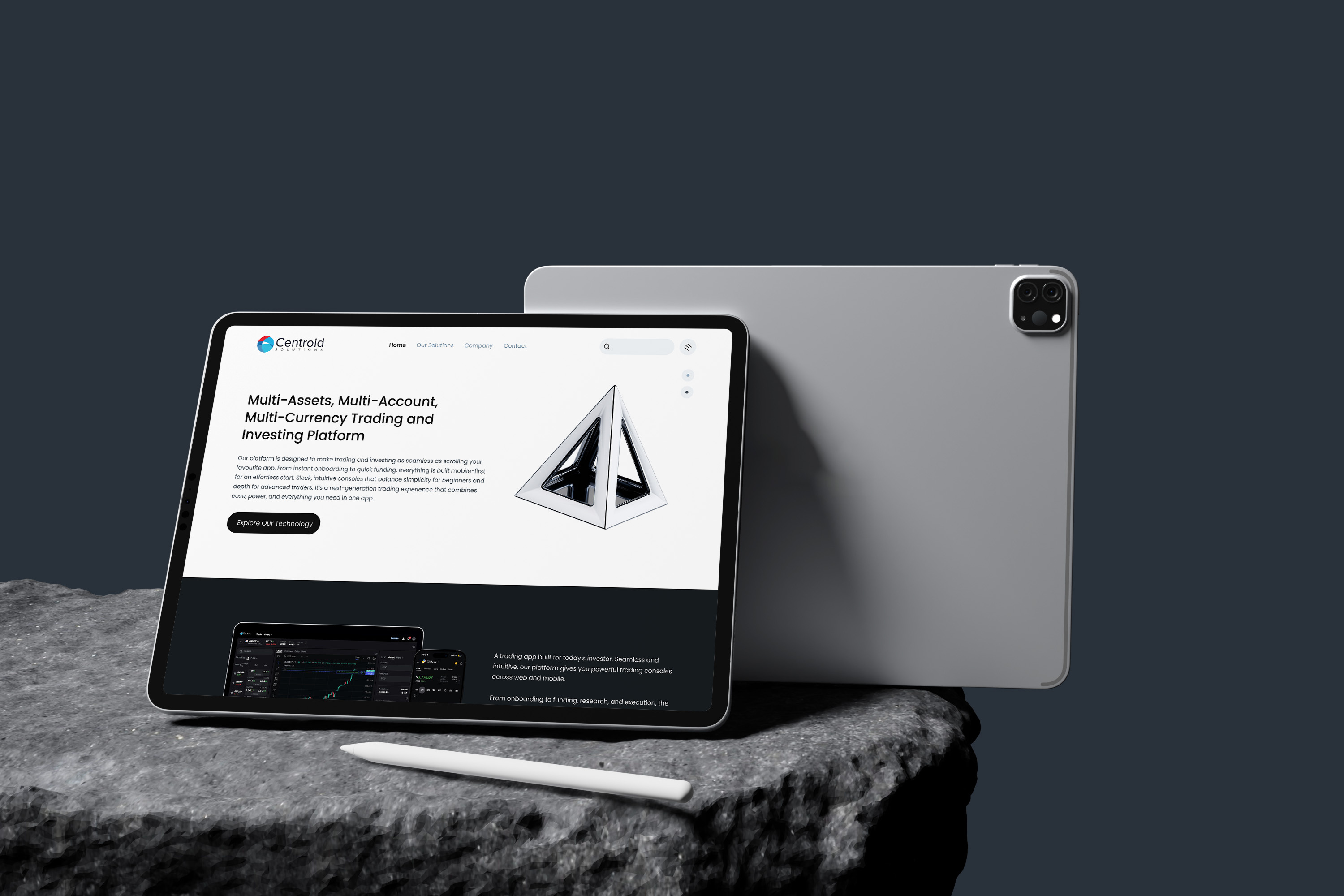 Centorid Solution A Modern Fintech Landing Experience c2c centroidsolutions cuurenncy trading dashboardui designinspiration dribbbleshot fintechdesign fintechui landingpagedesign minimaldesign moderndesign multiasset productdesign tradingplatform uiuxdesign uxinspiration webappui