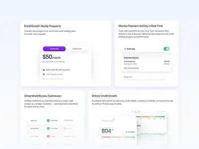 Credit-Building Platform app branding building clean credit design illustration logo minimal mobile money platform ui ux