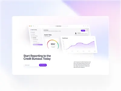 Credit-Building Platform app branding building clean credit design illustration logo minimal mobile money platform ui ux