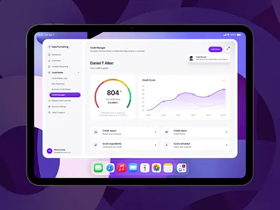 Credit-Building Platform app branding building clean credit design illustration logo minimal mobile money platform ui ux