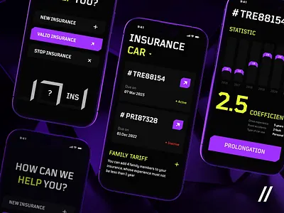 Insurance Mobile IOS App android animation app app design app interaction dashboard design finance insurance invoice ios mobile mobile app mobile ui motion online payment statistics ui ux