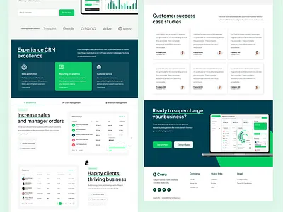 Landing Page branding card daily ui design graphic design ideas illustration logo mob ui vector