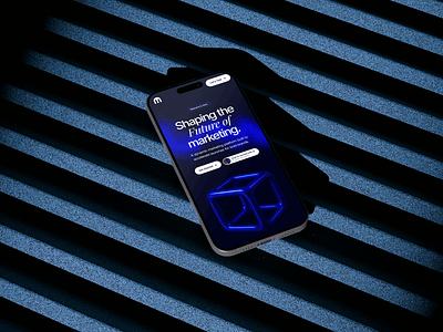 Axira | Futuristic Marketing Platform App Design 3d animation branding design figma graphic design illustration logo motion graphics typography ui ux vector