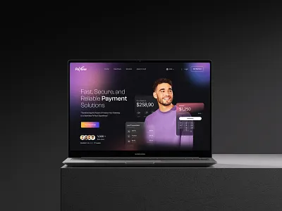 Landing Page branding card daily ui design graphic design ideas illustration logo mob ui vector