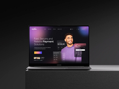 Landing Page branding card daily ui design graphic design ideas illustration logo mob ui vector