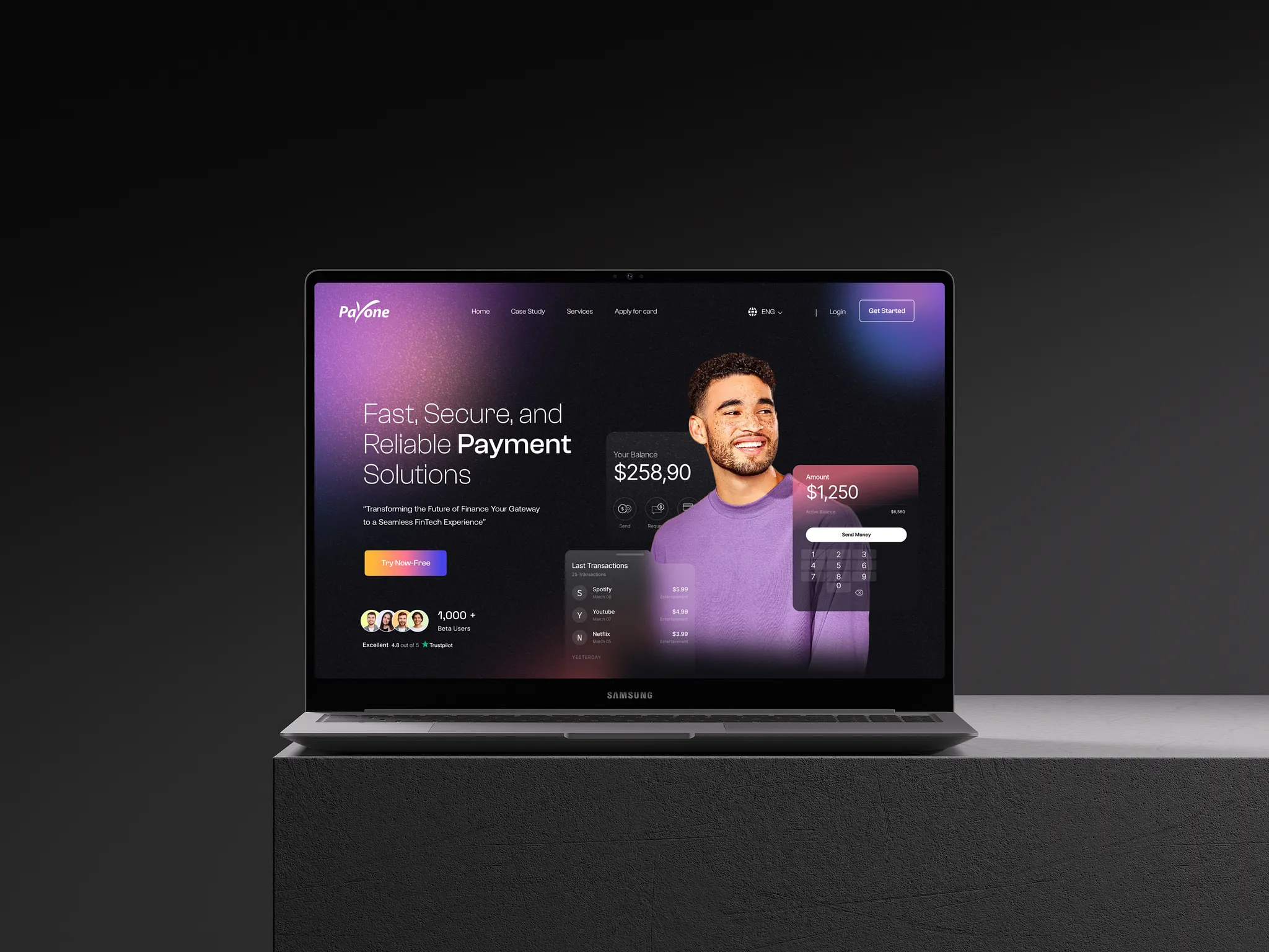 Example of High Converting Responsive Landing Page