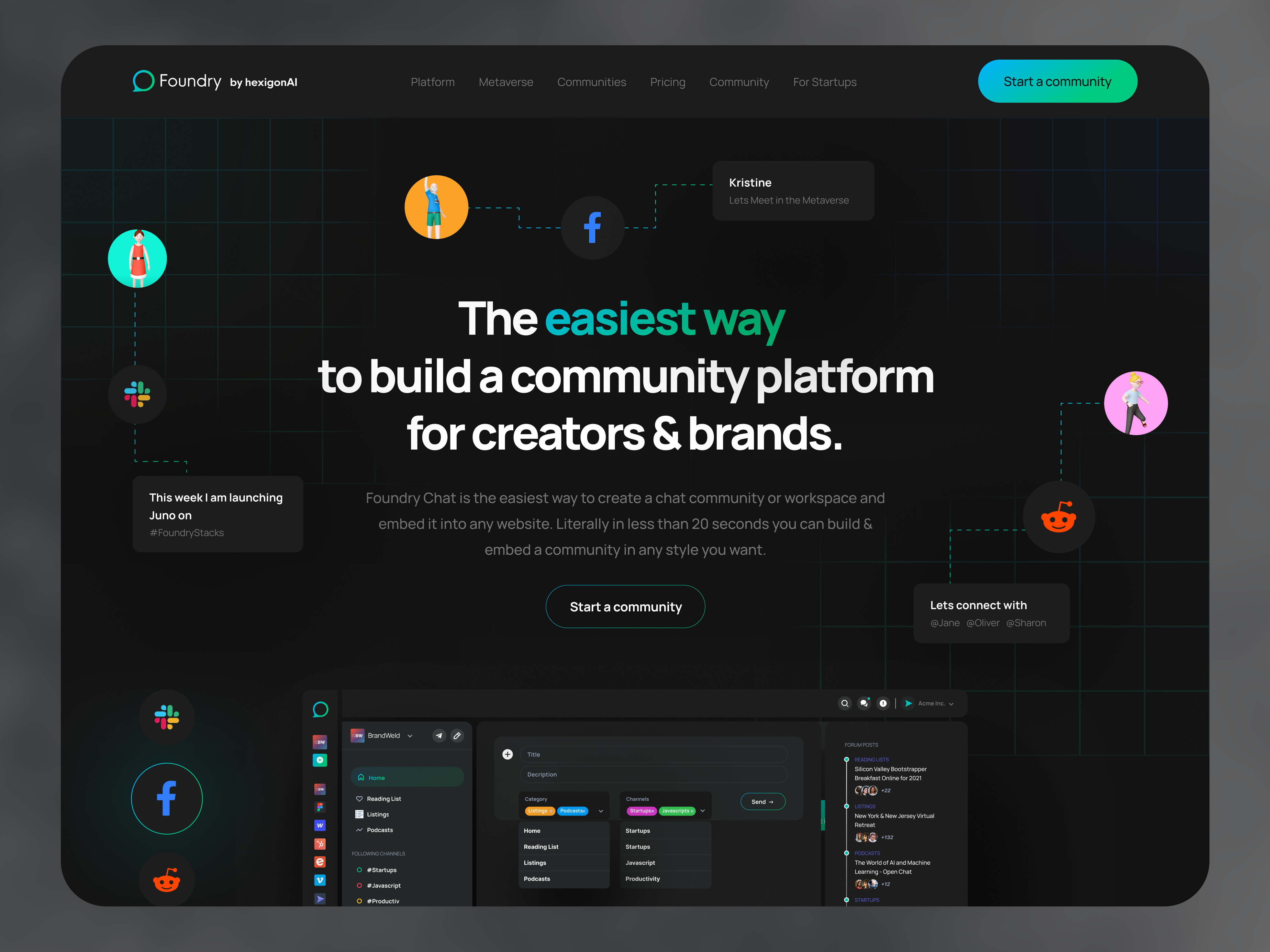 Foundry | SaaS Platform Landing Page UI Design (V2) branding dashboard ui design system digital experience figma iamdesignmaker interface design landing page modern ui product design product interface saas concept saas platform saas website ui ux design user experience visual design web design web inspiration webflow