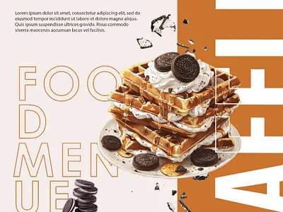 Waffles posters graphic design illustration media poster post design poster poster design social media social media post design