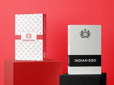 Indian Ego Shirt Box packaging design box design branding color design graphic design label design packaging design pouch design shirt box t shirt