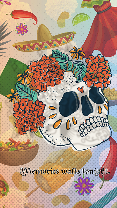 You came back through the marigolds, didn’t you? design graphic design illustration