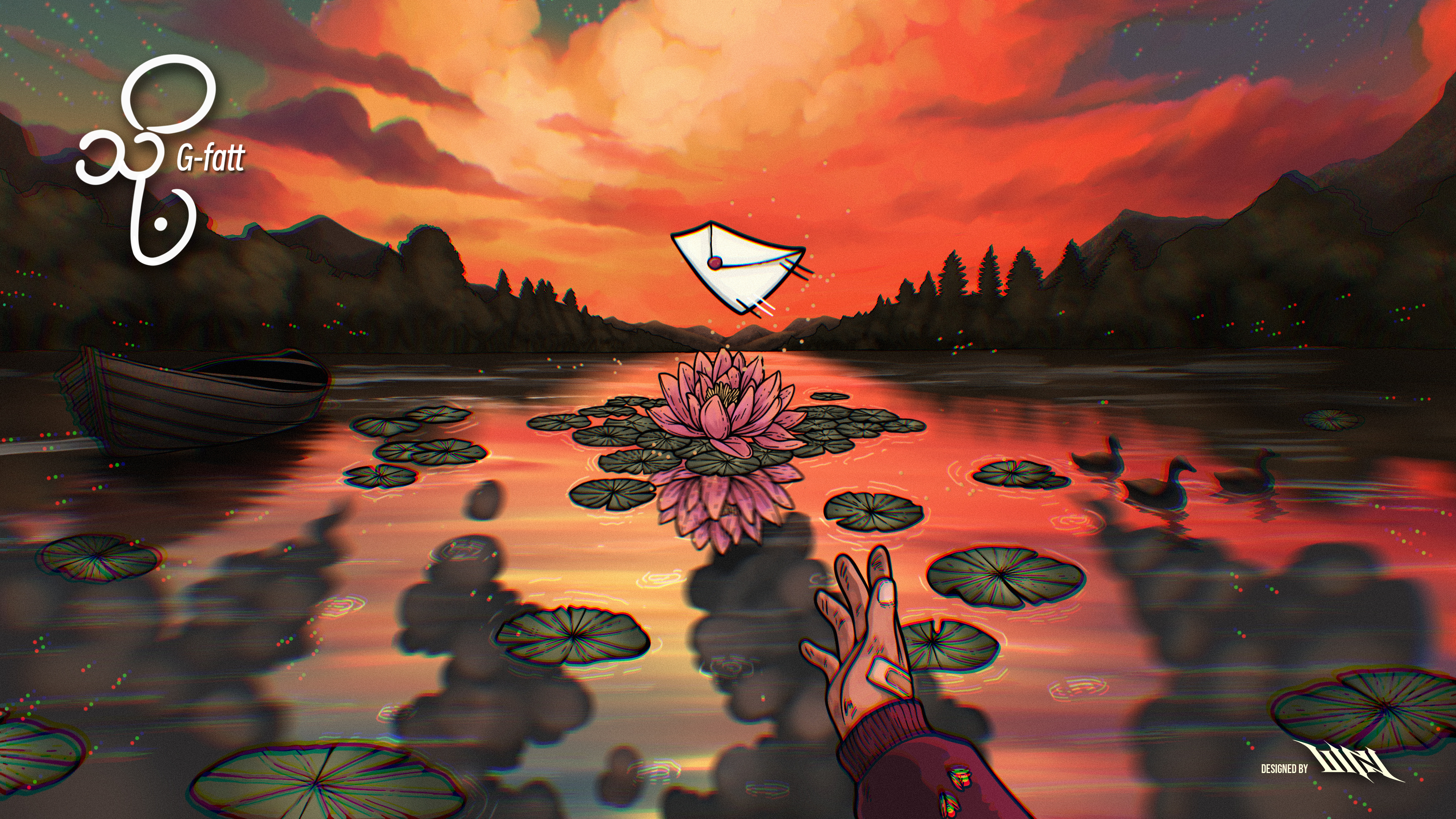 To design digital painting illustration music cover art