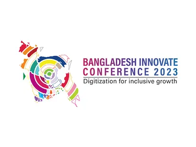 Bangladesh Innovate Conference business hub graphic design logo tech logo trade
