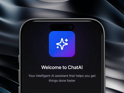 💬 ChatAI — Intelligent Chat App UI Concept aichatapp app app concept appconcept chat ai app chat app chatbotdesign chatui darkmodedesign design dribbbleshots figma design futureofai minimaldesign mobile mobileappdesign mobileux ui ui design ux
