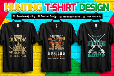 Hunting T-shirt Design hunting world t shirt