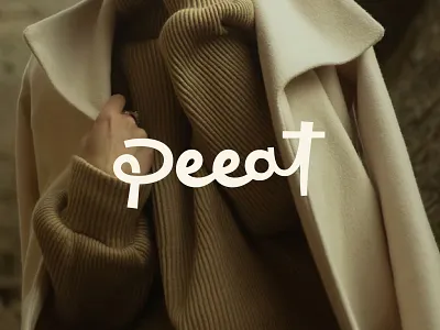 Peeat – Clothing Brand Custom Typography Logo Design | Wordmark apparel logo clothing brand logo cloting custom typography elegant logo fashion logo design handwritten logo logo design luxury brand identity modern logo premium logo design simple logo typography logo word mark logo