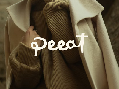 Peeat – Clothing Brand Custom Typography Logo Design | Wordmark apparel logo clothing brand logo cloting custom typography elegant logo fashion logo design handwritten logo logo design luxury brand identity modern logo premium logo design simple logo typography logo word mark logo