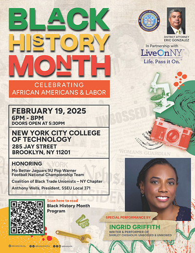 Black History Month Cultural Event branding design graphic design