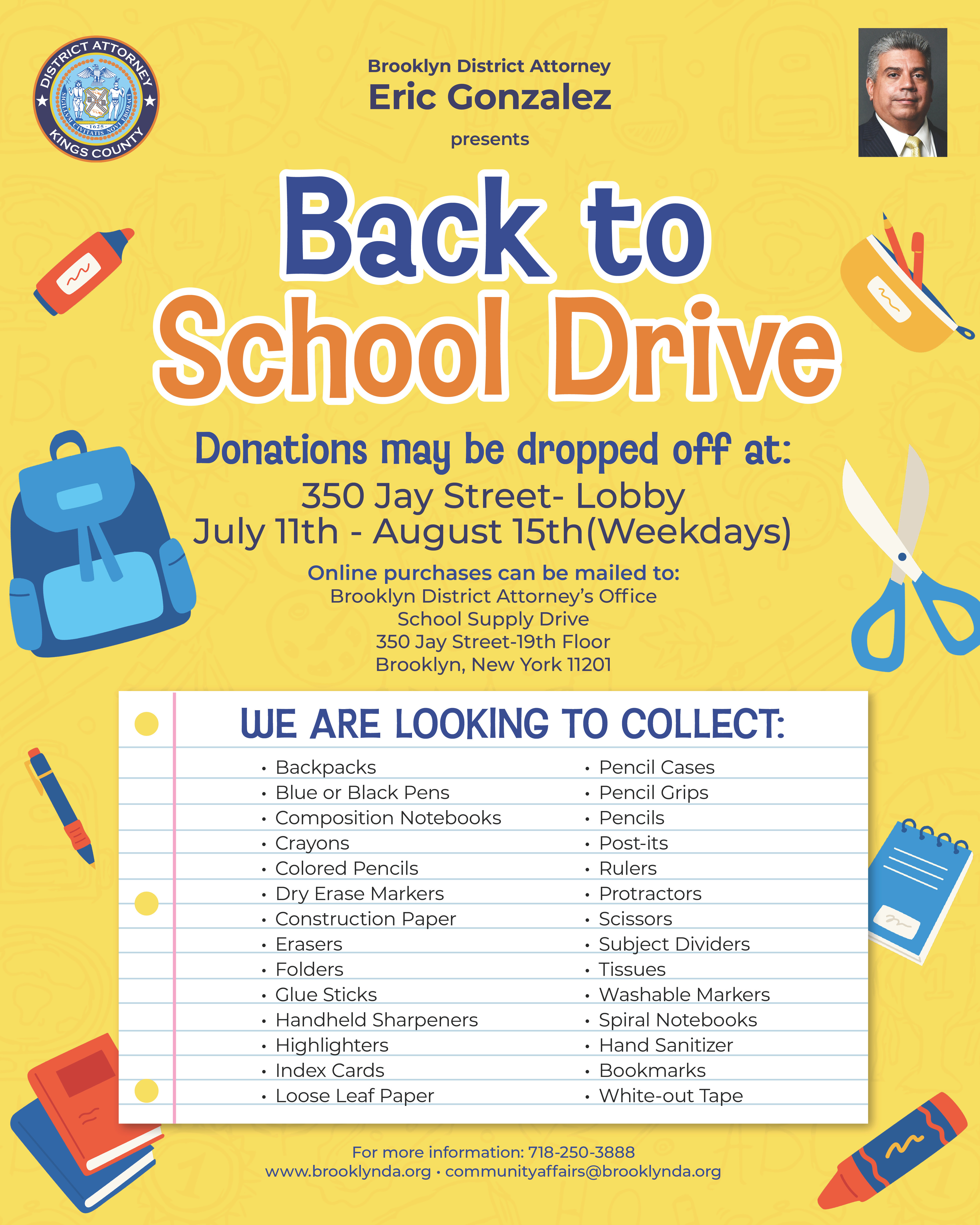 Back to School Drive 2025